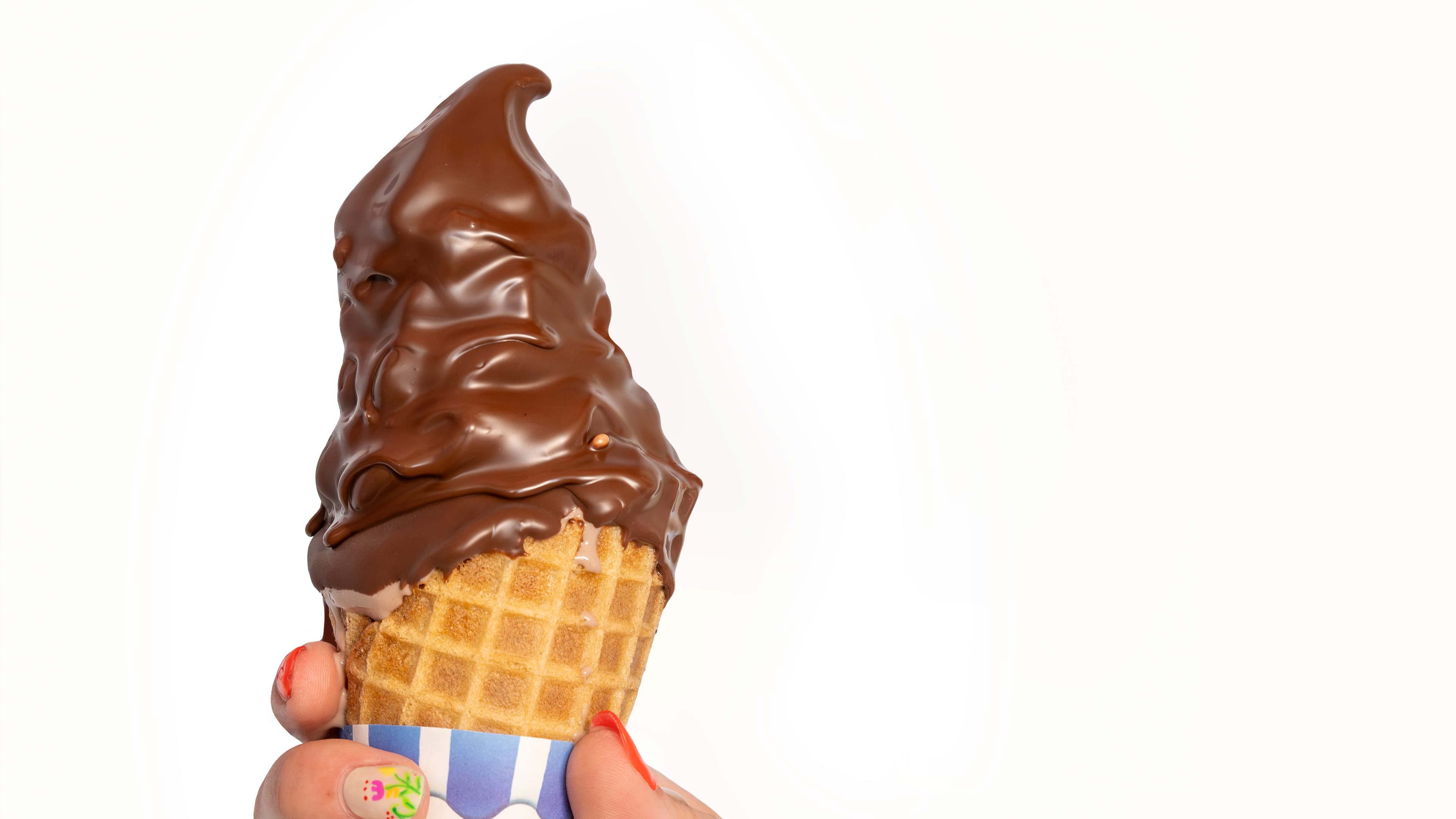 Soft-Serve in a Cake Cone
